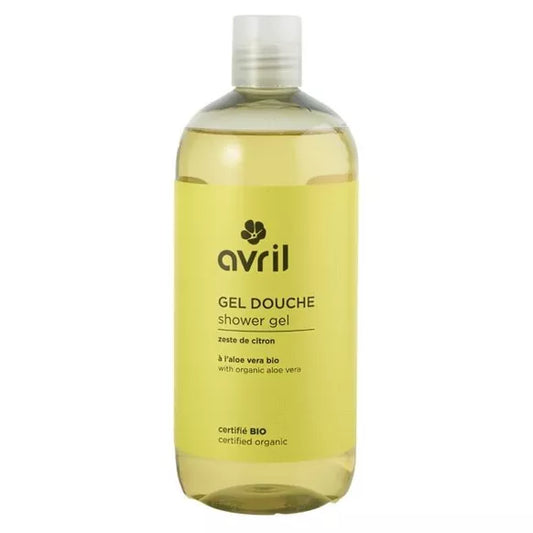 Gel douche Zeste de citron 500ml - Certifié bio